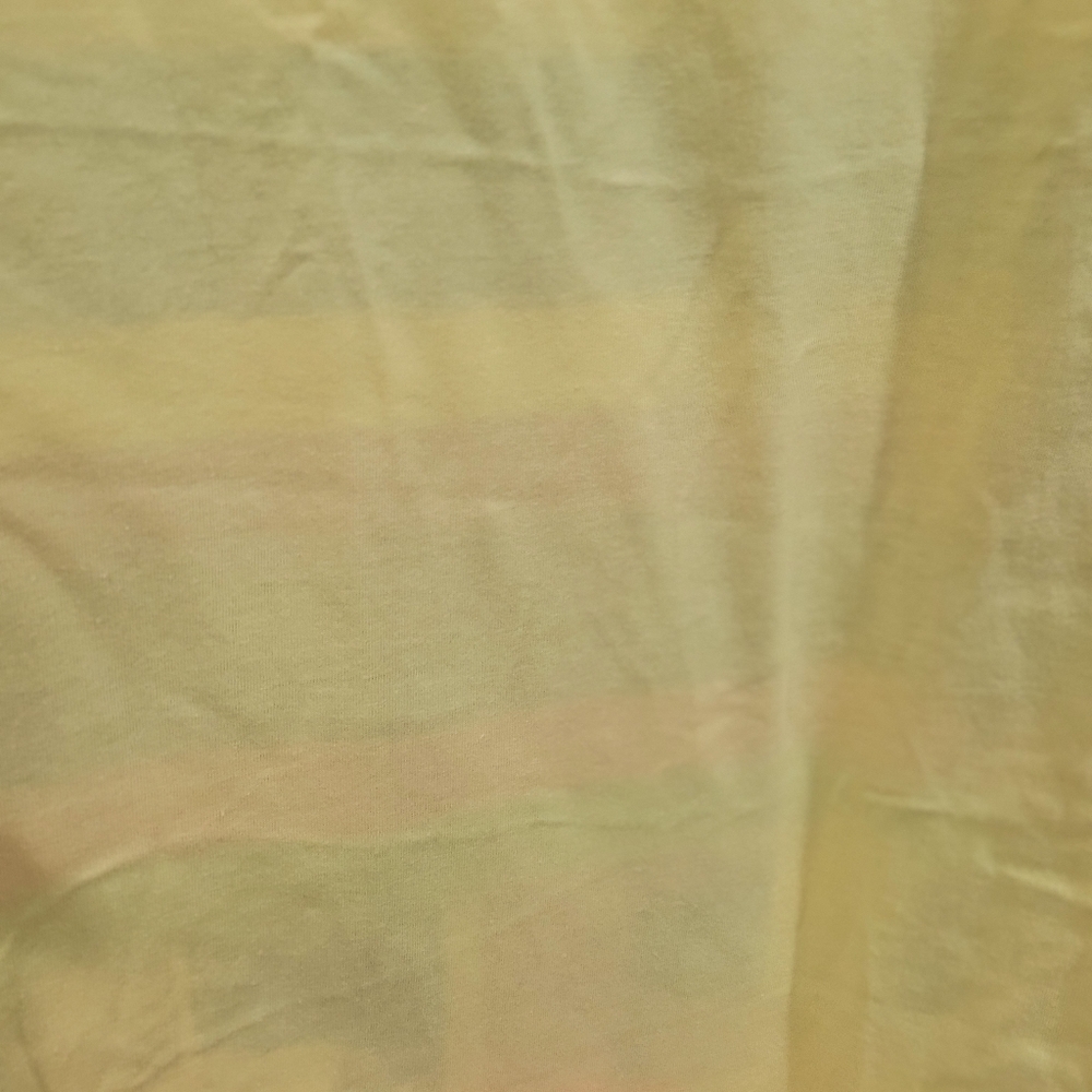 Port and Company Short Sleeved Yellow Tee / Woman With Afro and Hoop Earrings - Picture 6 of 8